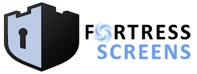 Hurricane Screens, Security Screens & Solar Screens | Fortress Screens Logo